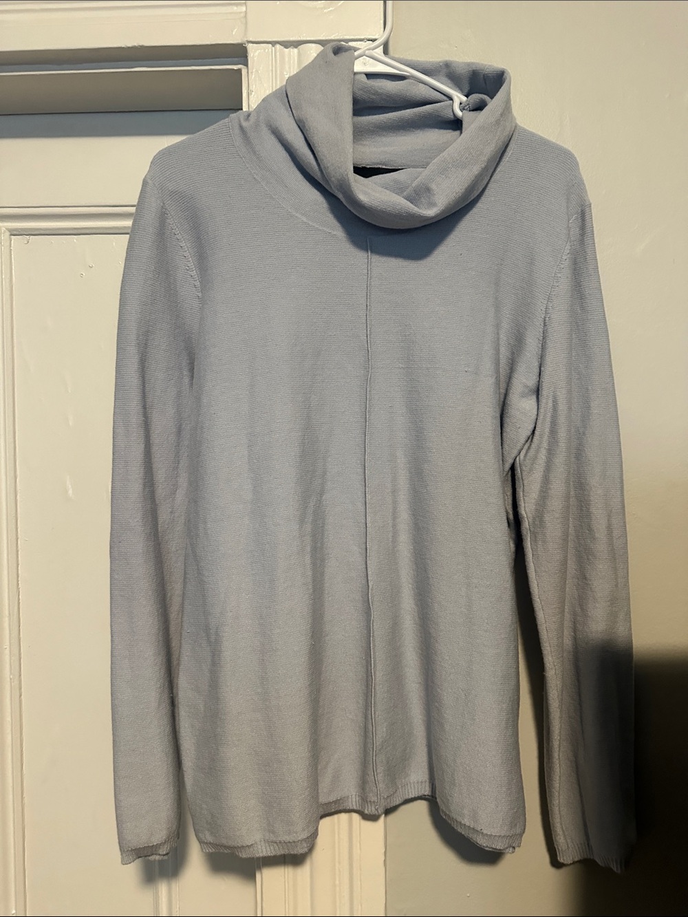 Calvin Klein Jeans Light Blue Cowl Neck Sweater